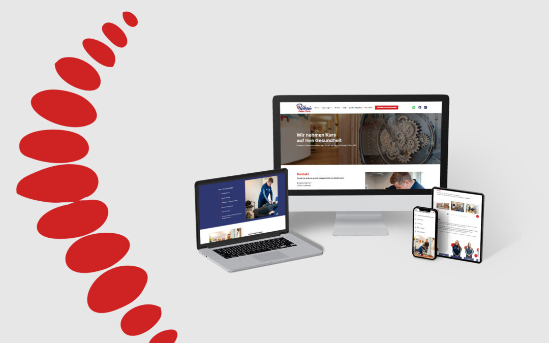 Website und Fotos für Physiotherapie-Praxis 