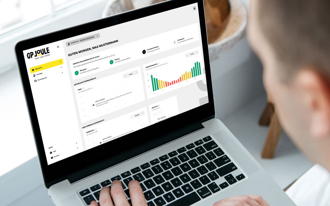 Kundenportal und Online-Signup für Energieversorger