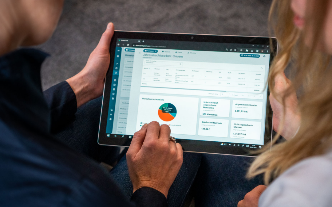 Software für Steuerbüros: KPI-Dashboard „Kantagram” 