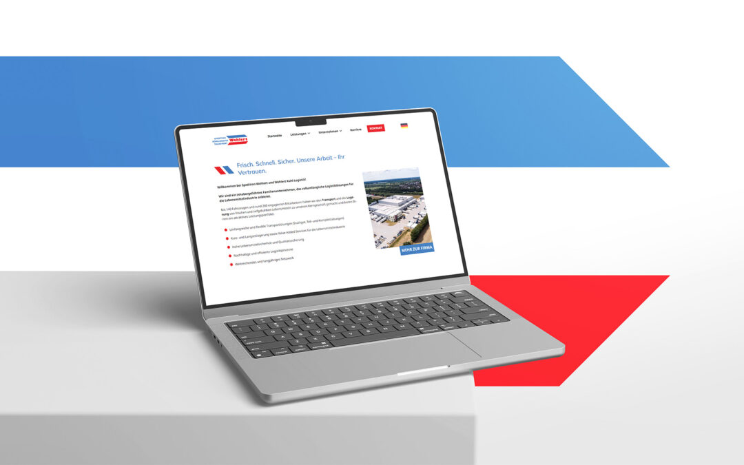 Neue Website für Speditions- und Kühllogistikunternehmen 